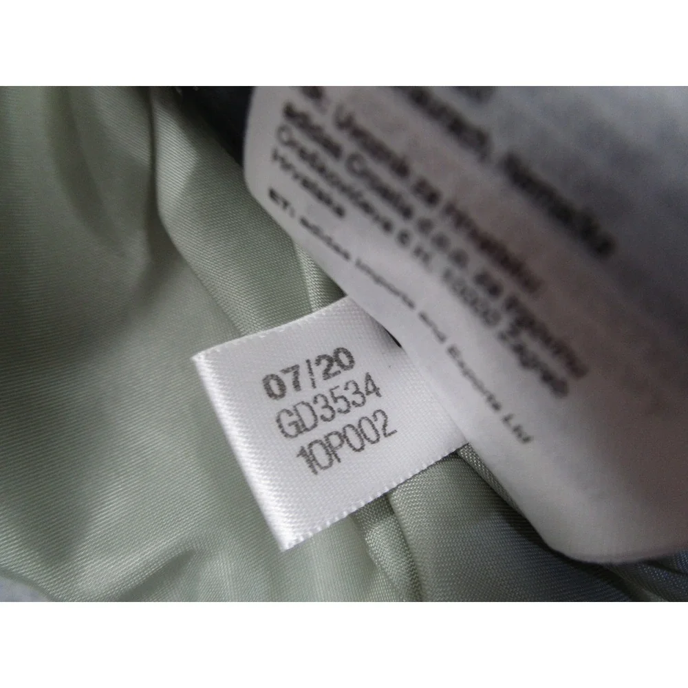 adidas Olive Green Quilted Puffer Pullover Jacket